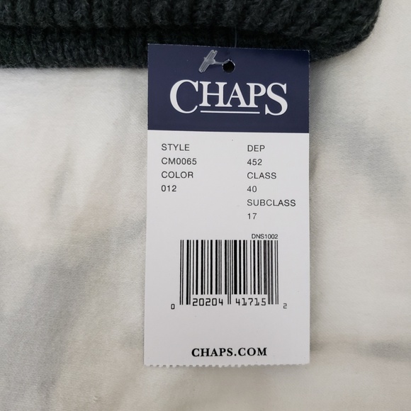 CHAPS French Bulldog Embroidered Beanie (NWT) - Picture 4 of 7